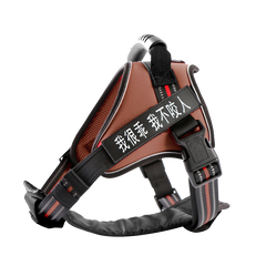 Medium and Large Dog Leash with Chest Strap Vest