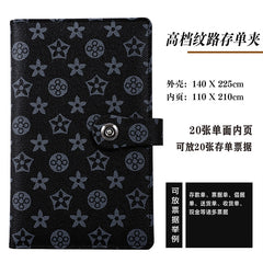 New Leather Textured Bank Document Organizer Wallet