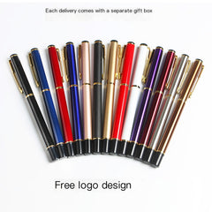 Multicolor Student Metal Pen Set with Logo Engraving