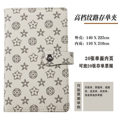 New Leather Textured Bank Document Organizer Wallet