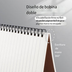 Coil Black Card Notebook A5/B5 for Business & Students