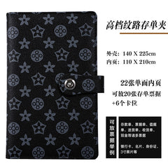 New Leather Textured Bank Document Organizer Wallet