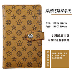New Leather Textured Bank Document Organizer Wallet