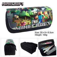 Cartoon Unicorn Double-Layer Large Capacity Pencil Case